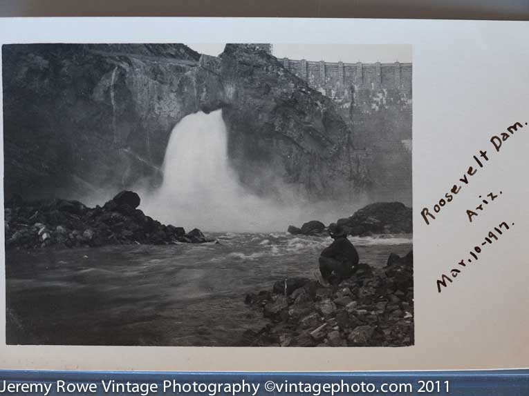 Roosevelt Dam ca 1917