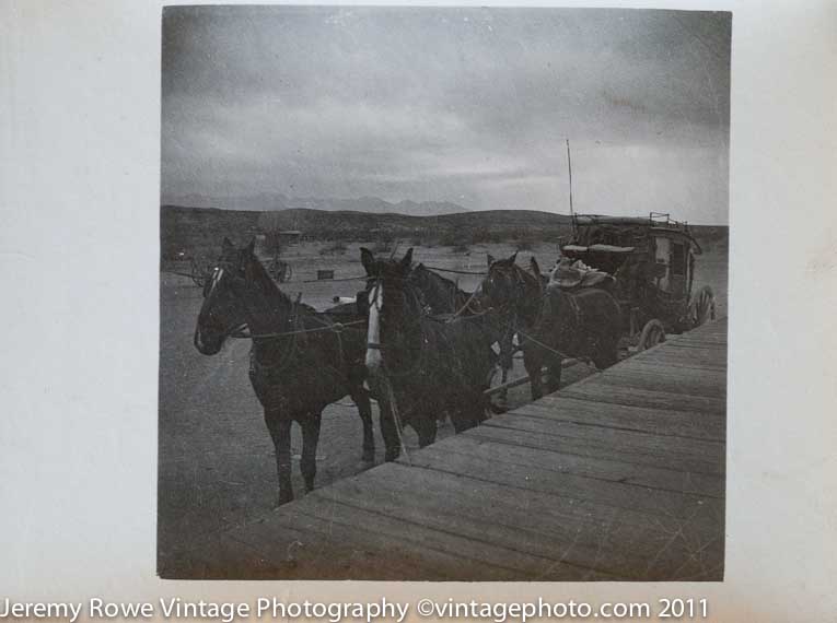 Unidentified Arizona stagecoach ca 1900