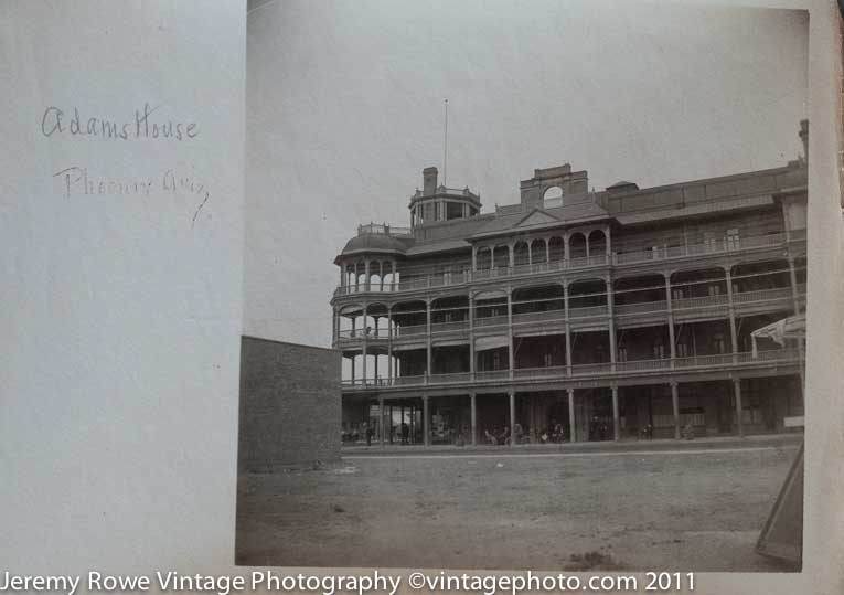 Adams Hotel, Phoenix ca 1901