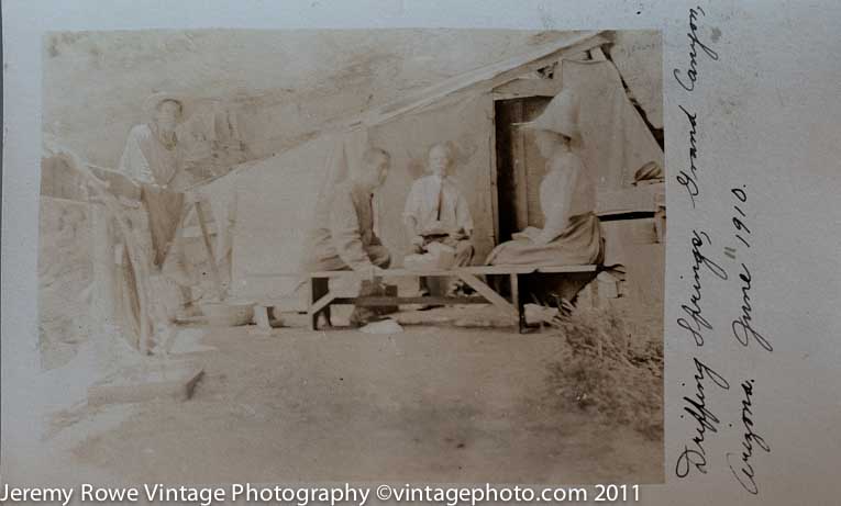 Dripping Springs, Grand canyon ca 1910