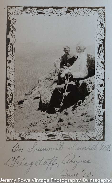 Sunset Peak near Flagstaff ca 1910