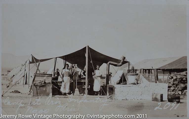 1st Infantry camp Naco ca 1915