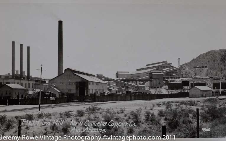 Ajo ca 1920, New Cornelia Copper Co