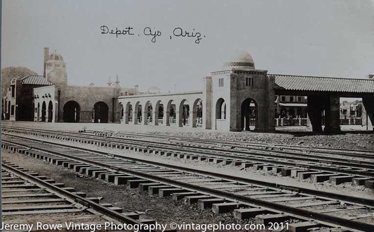 Ajo Depot ca 1916