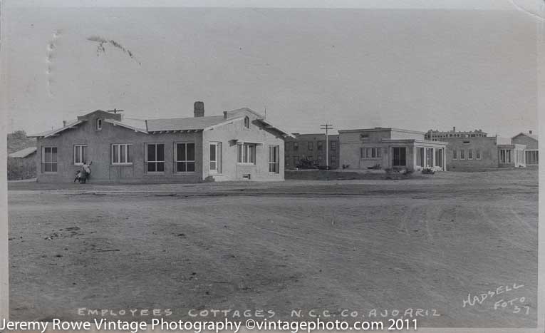 Ajo ca 1918, Employee homes