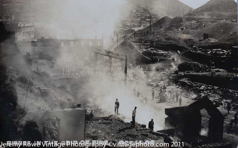 Bisbee fire ca 1908