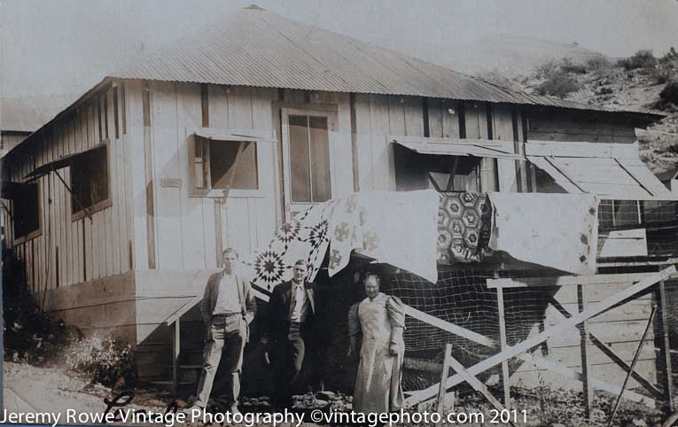 Unidentified Bisbee home ca 1910