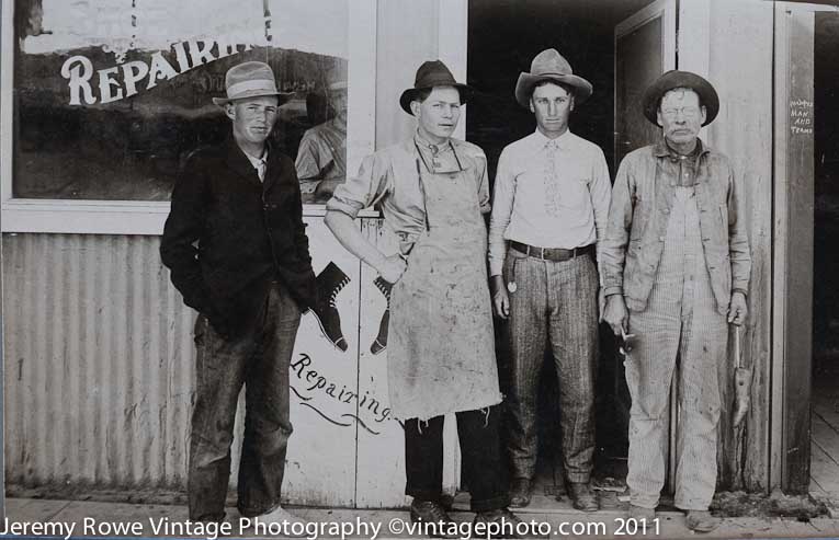 Bisbee shoe repair ca 1912