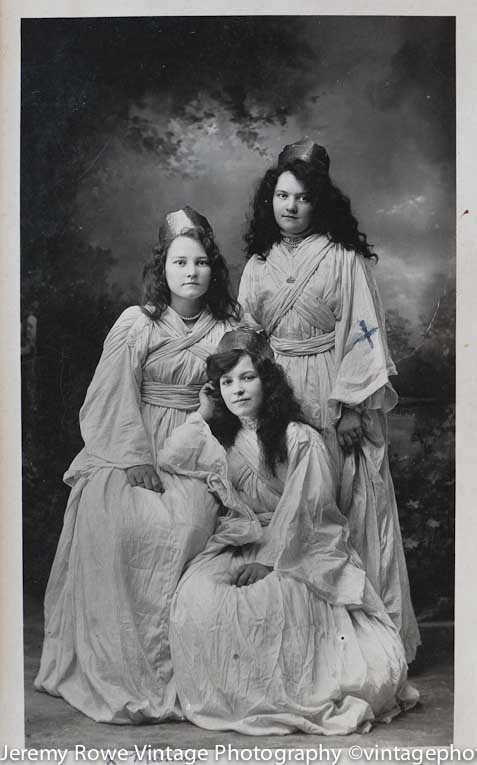 Unidentified studio portrait Bisbee ca 1910