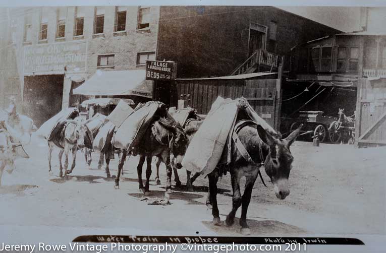 Bisbee c a1912, Water train