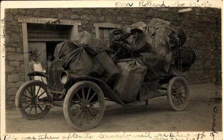 Mail run from Ganado