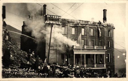 Montana Hotel fire, Jerome
